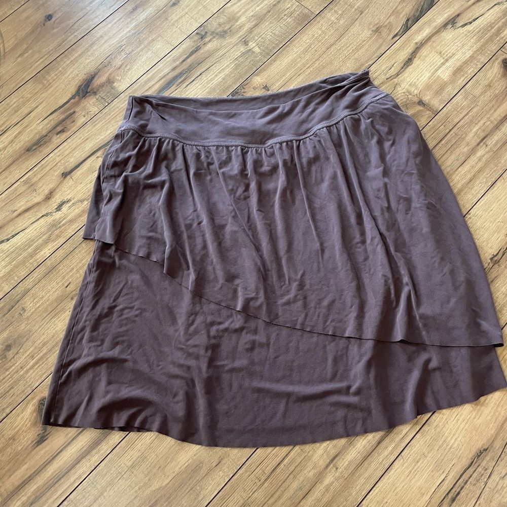 Fresh Produce Chocolate A-Line Skirt